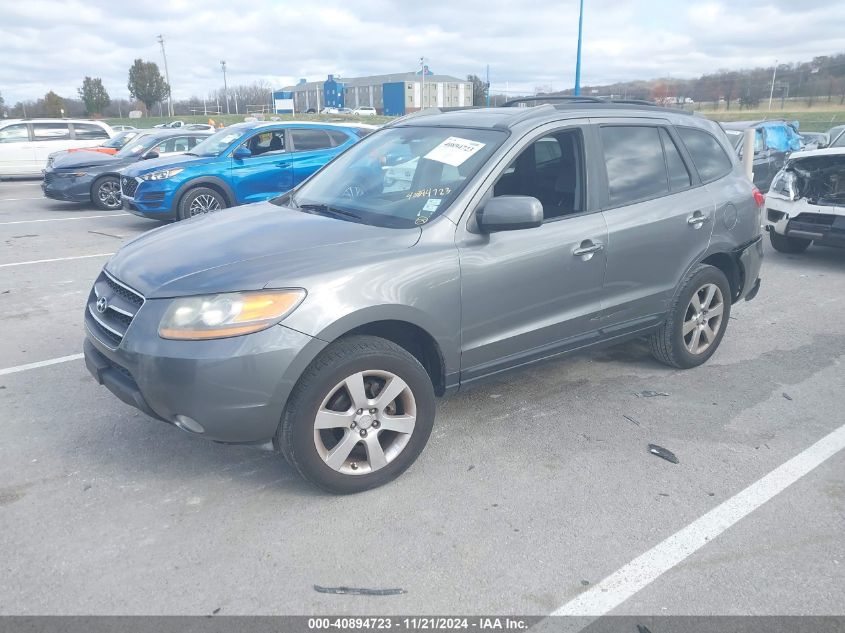 2009 Hyundai Santa Fe Limited VIN: 5NMSH13E49H254693 Lot: 40894723