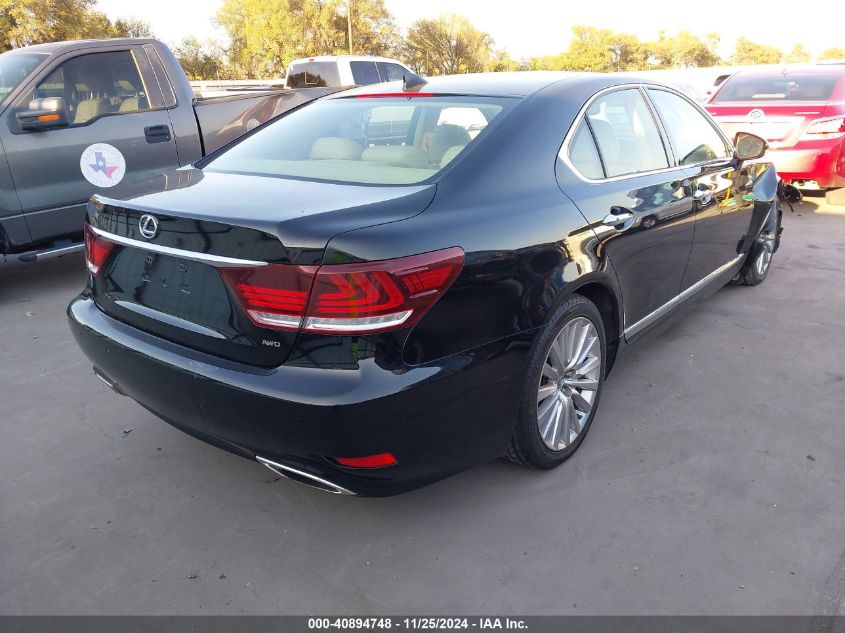 VIN JTHCL5EF3E5022887 2014 Lexus LS, 460 no.4