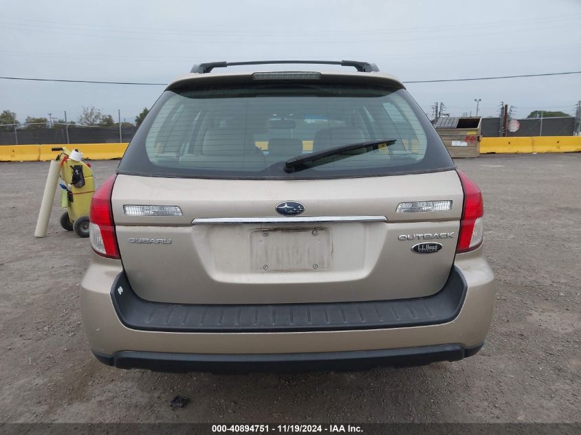 2008 Subaru Outback 3.0R L.l. Bean Edition VIN: 4S4BP86C984336282 Lot: 40894751