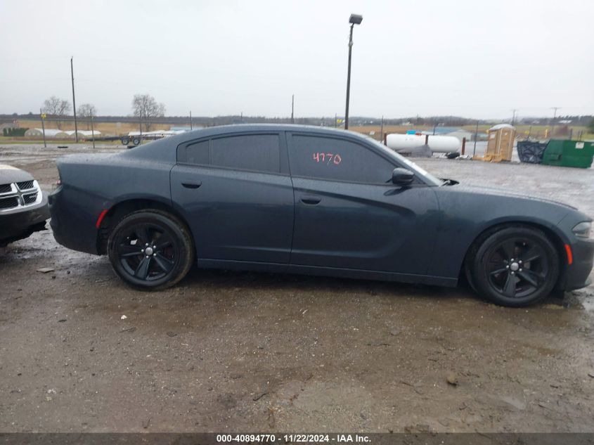 2016 Dodge Charger Sxt VIN: 2C3CDXHG0GH332431 Lot: 40894770