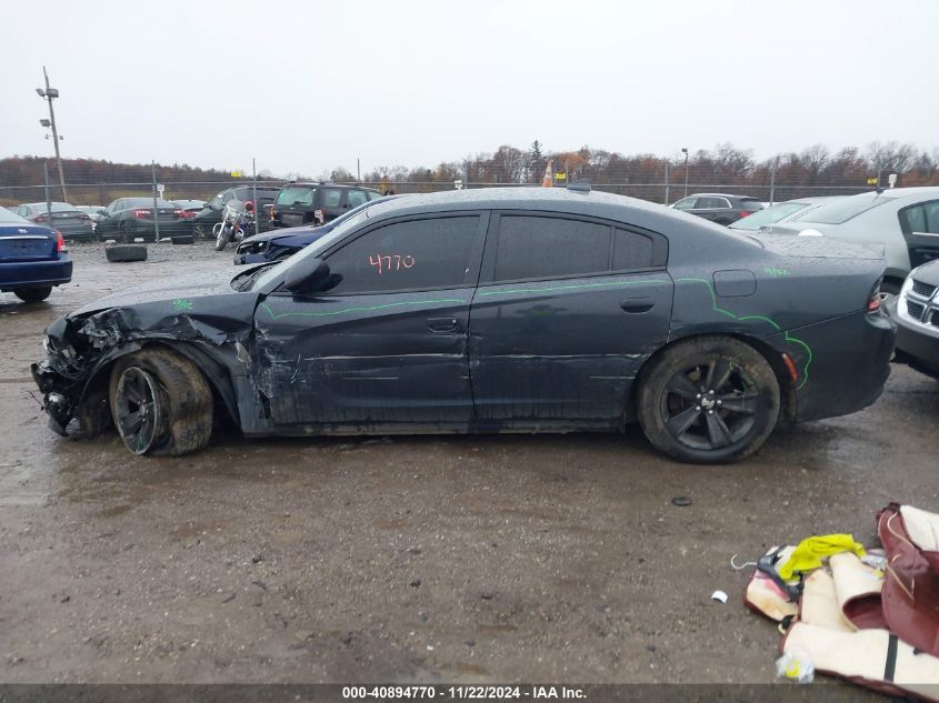 2016 Dodge Charger Sxt VIN: 2C3CDXHG0GH332431 Lot: 40894770