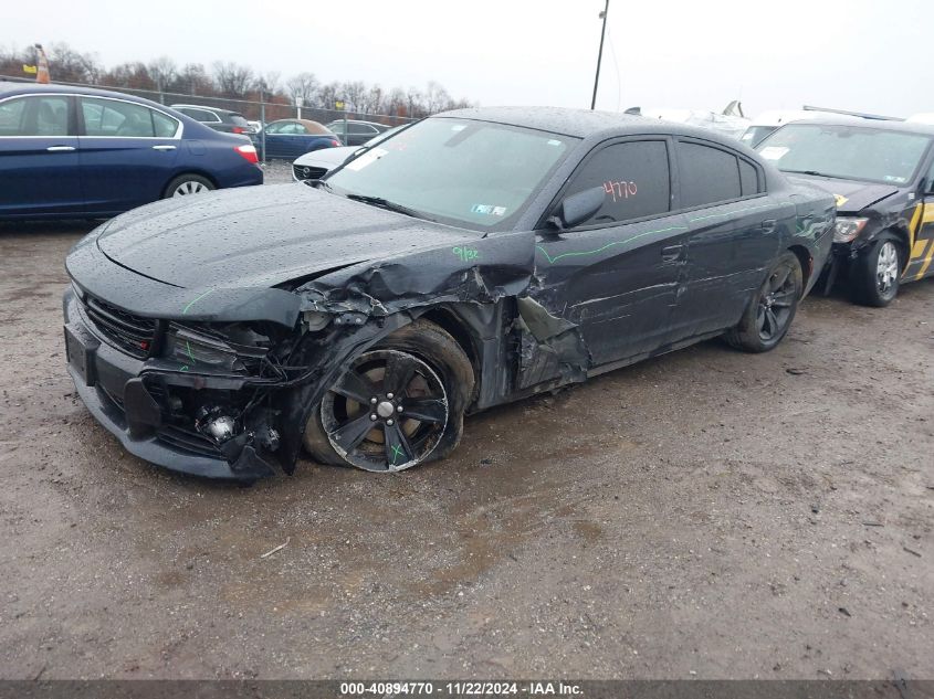 2016 Dodge Charger Sxt VIN: 2C3CDXHG0GH332431 Lot: 40894770