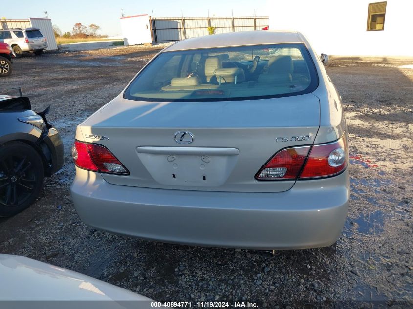 2002 Lexus Es 300 VIN: JTHBF30G320033016 Lot: 40894771