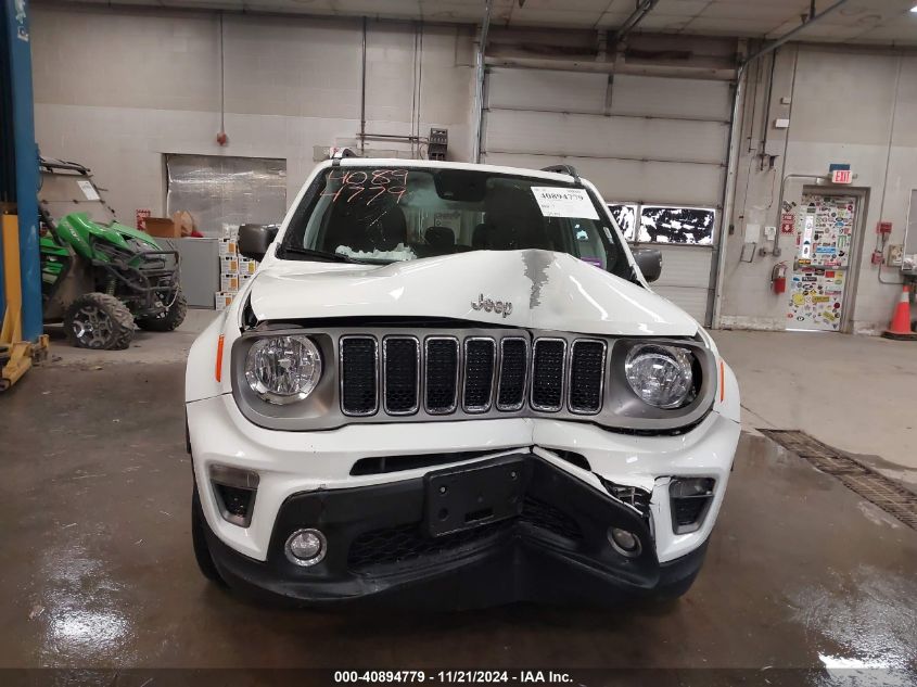 2021 Jeep Renegade Limited 4X4 VIN: ZACNJDD18MPM28280 Lot: 40894779