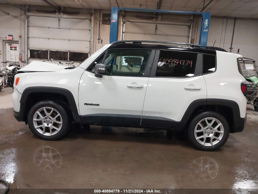 2021 Jeep Renegade Limited 4X4 VIN: ZACNJDD18MPM28280 Lot: 40894779