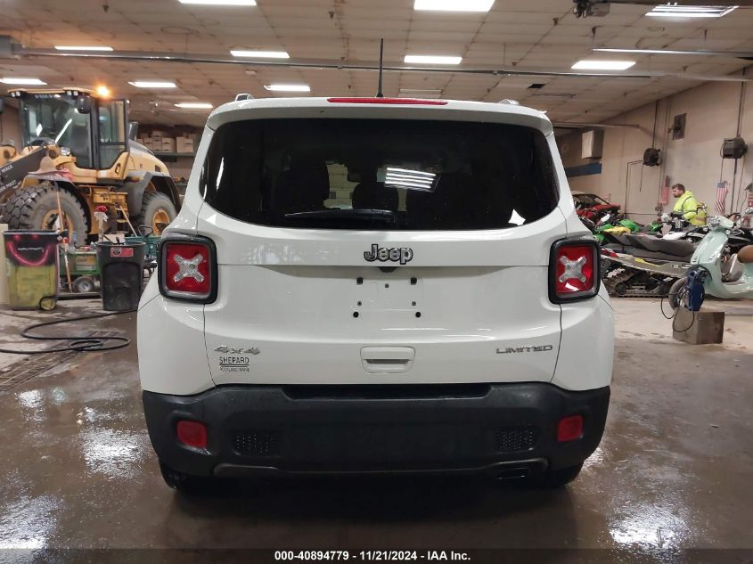 2021 Jeep Renegade Limited 4X4 VIN: ZACNJDD18MPM28280 Lot: 40894779