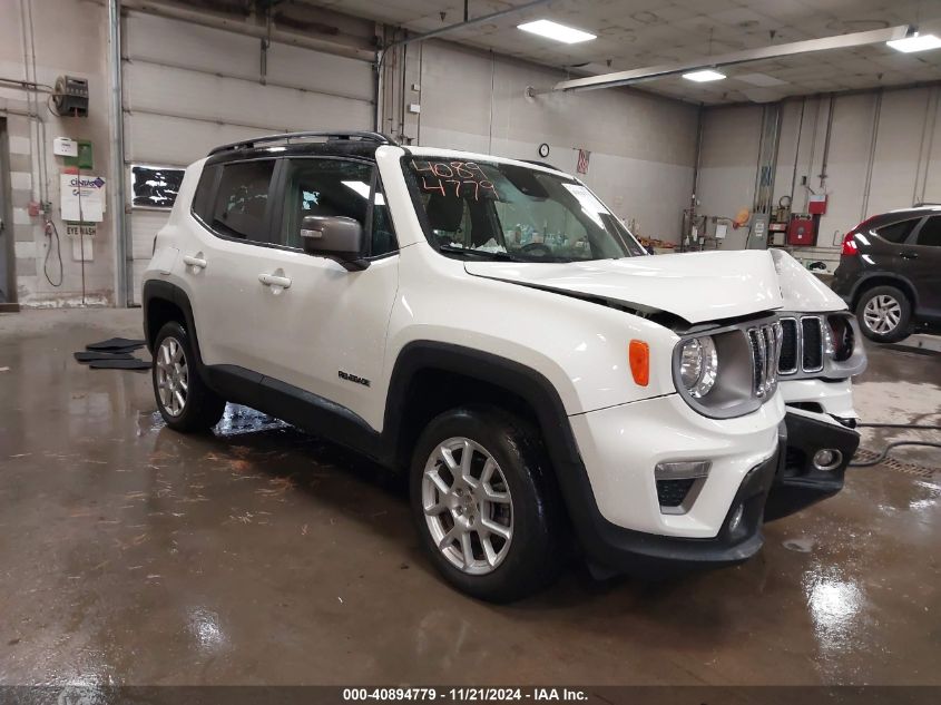 2021 Jeep Renegade Limited 4X4 VIN: ZACNJDD18MPM28280 Lot: 40894779