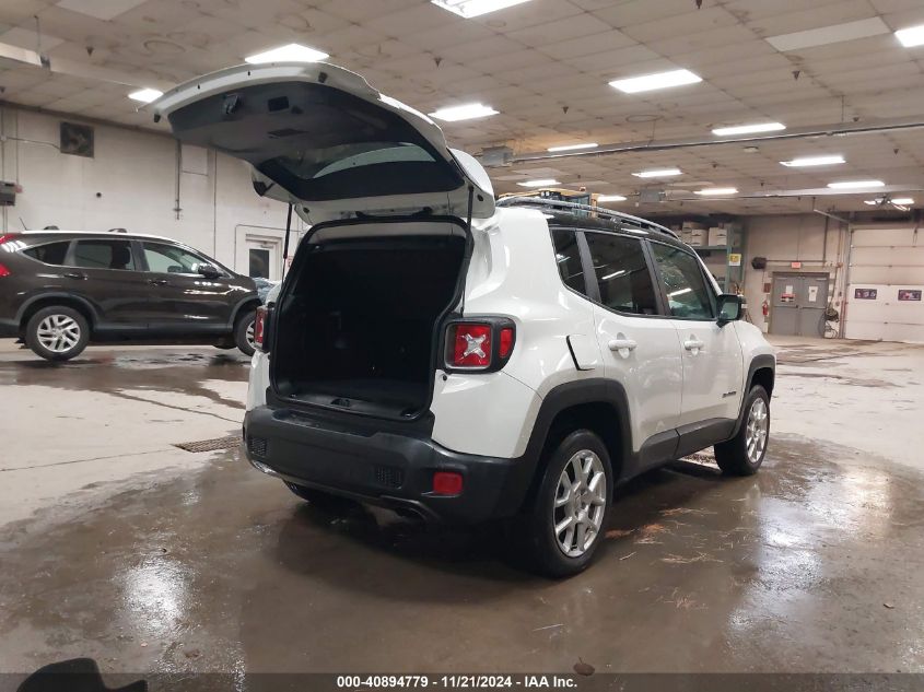 2021 Jeep Renegade Limited 4X4 VIN: ZACNJDD18MPM28280 Lot: 40894779