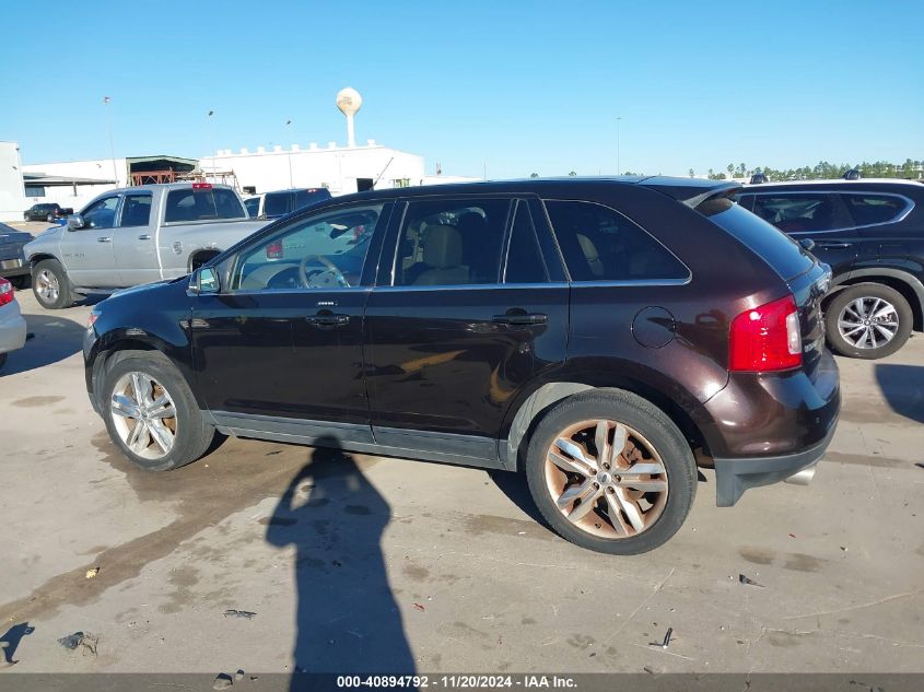 2013 Ford Edge Limited VIN: 2FMDK3KC5DBC96234 Lot: 40894792