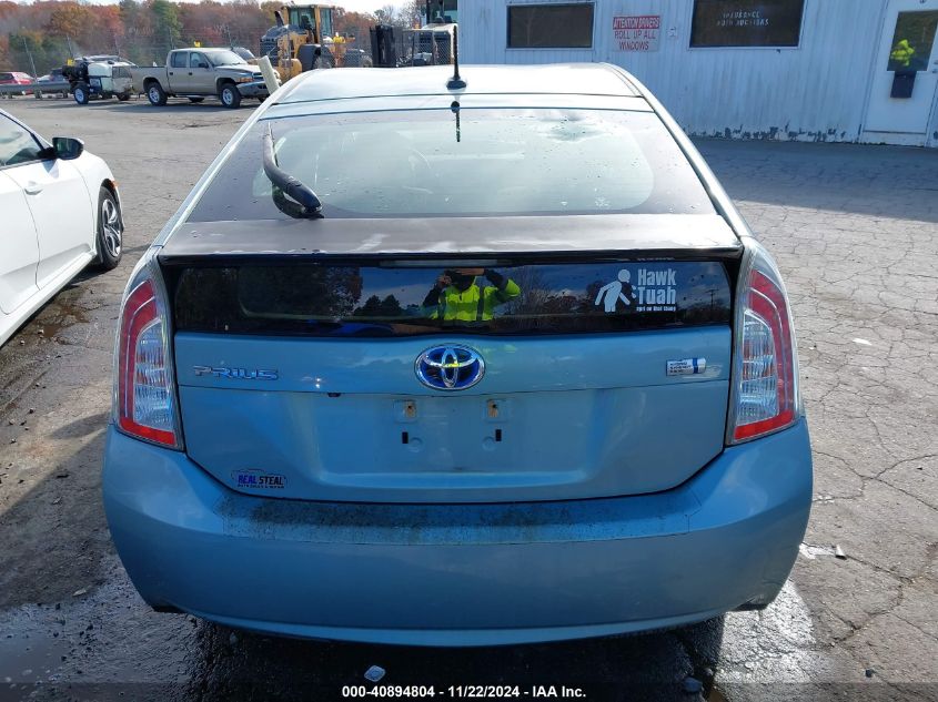 2014 Toyota Prius Four VIN: JTDKN3DU7E1817511 Lot: 40894804