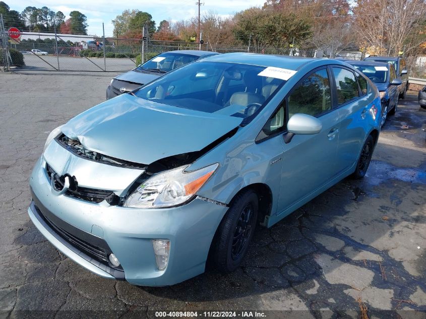 2014 Toyota Prius Four VIN: JTDKN3DU7E1817511 Lot: 40894804