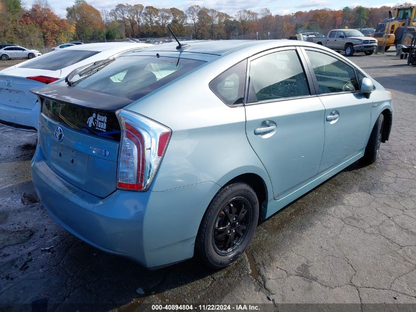 2014 Toyota Prius Four VIN: JTDKN3DU7E1817511 Lot: 40894804