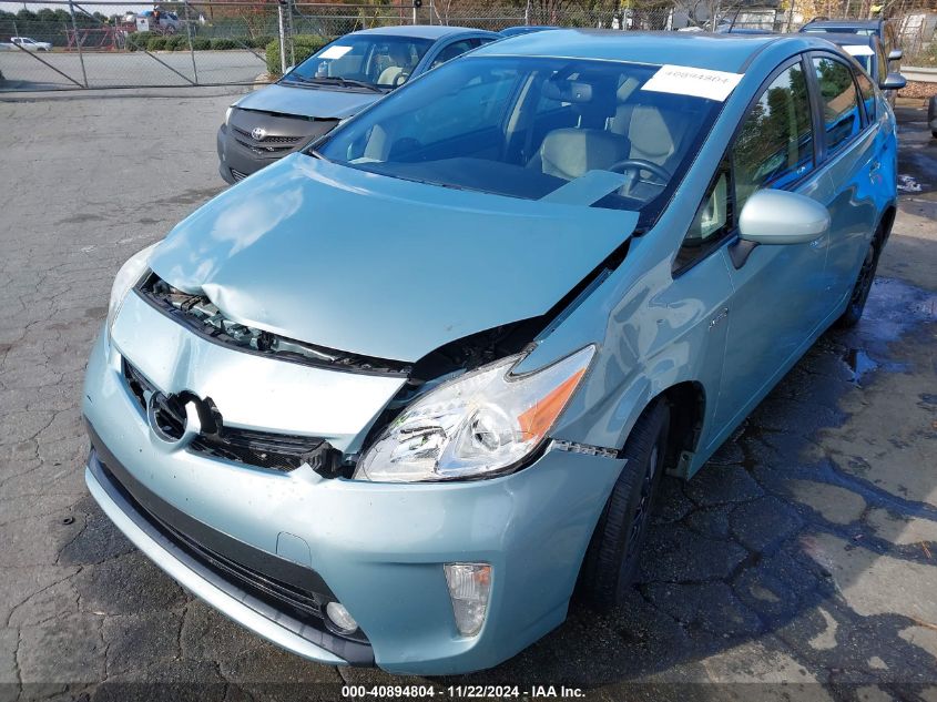 2014 Toyota Prius Four VIN: JTDKN3DU7E1817511 Lot: 40894804