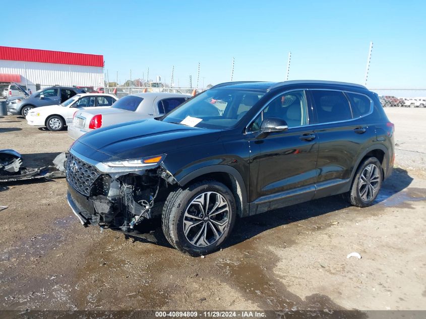 VIN 5NMS53AA6KH126658 2019 HYUNDAI SANTA FE no.2