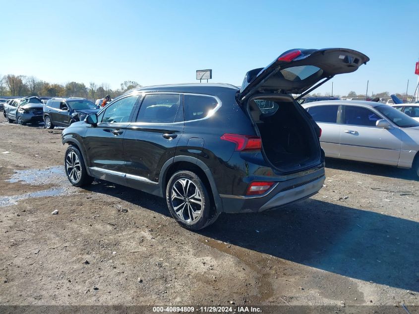 VIN 5NMS53AA6KH126658 2019 HYUNDAI SANTA FE no.3