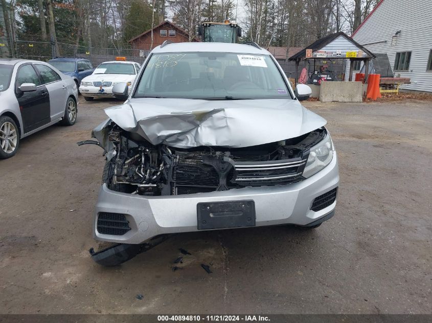 2017 Volkswagen Tiguan 2.0T/S VIN: WVGBV7AXXHK014501 Lot: 40894810