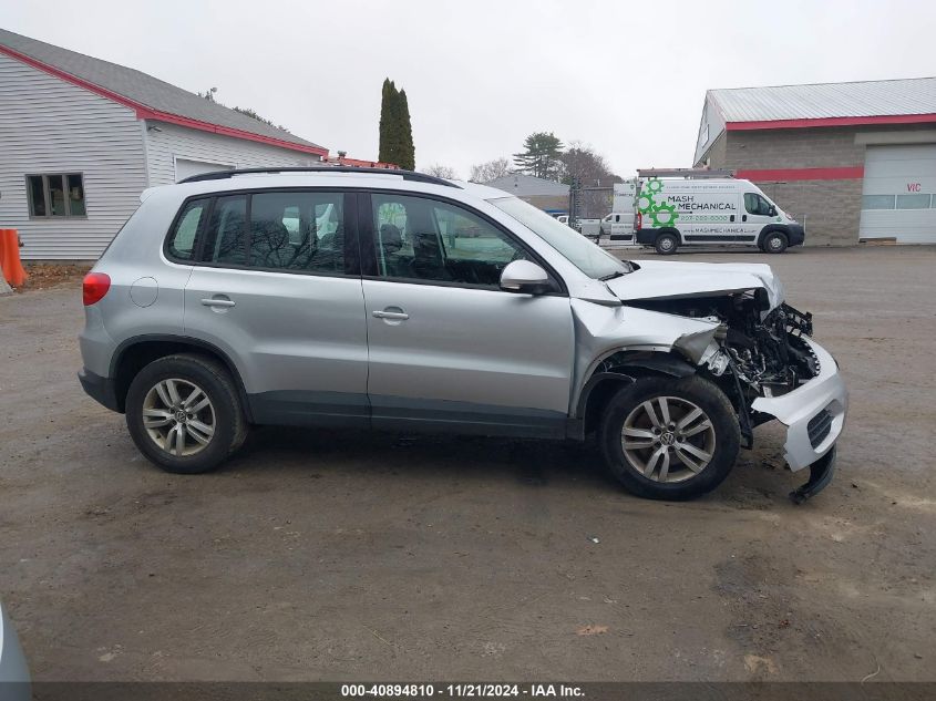 2017 Volkswagen Tiguan 2.0T/S VIN: WVGBV7AXXHK014501 Lot: 40894810