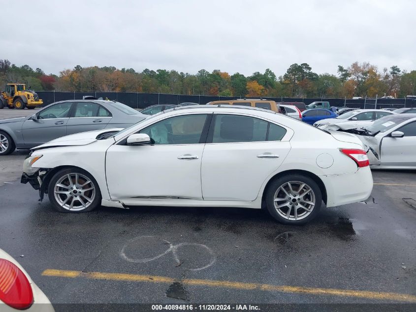 2011 Nissan Maxima 3.5 Sv VIN: 1N4AA5AP8BC846135 Lot: 40894816