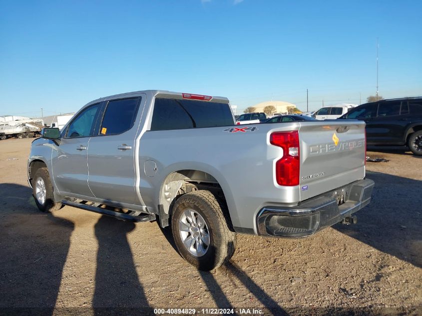 2022 Chevrolet Silverado 1500 4Wd Standard Bed Lt VIN: 3GCUDDED4NG540933 Lot: 40894829