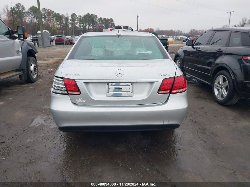 2014 Mercedes-Benz E 350 4Matic VIN: WDDHF8JB0EA988209 Lot: 40894830