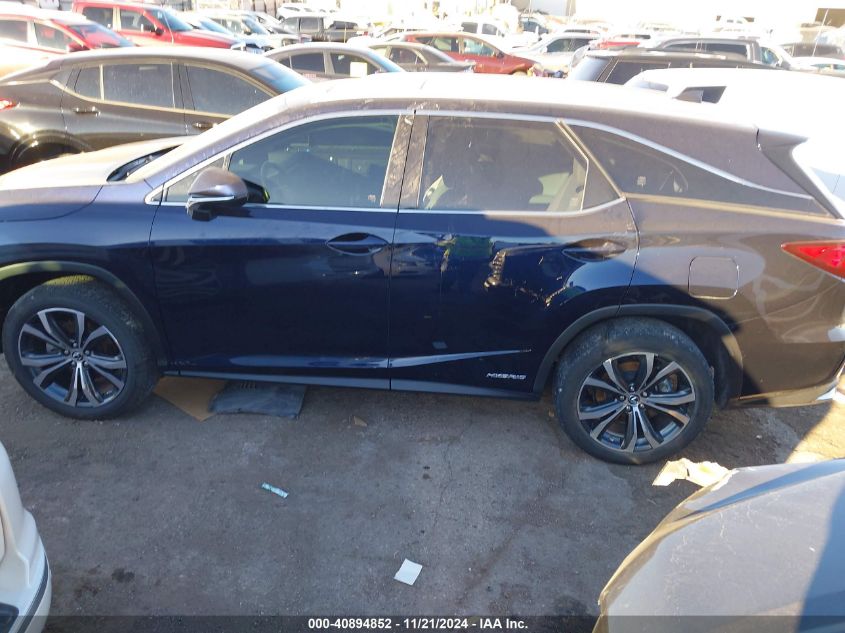 2021 Lexus Rx 450Hl VIN: JTJHGKFA8M2016402 Lot: 40894852