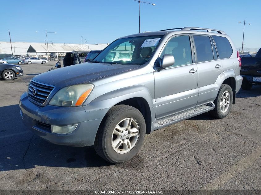 2003 Lexus Gx 470 VIN: JTJBT20X830004906 Lot: 40894857