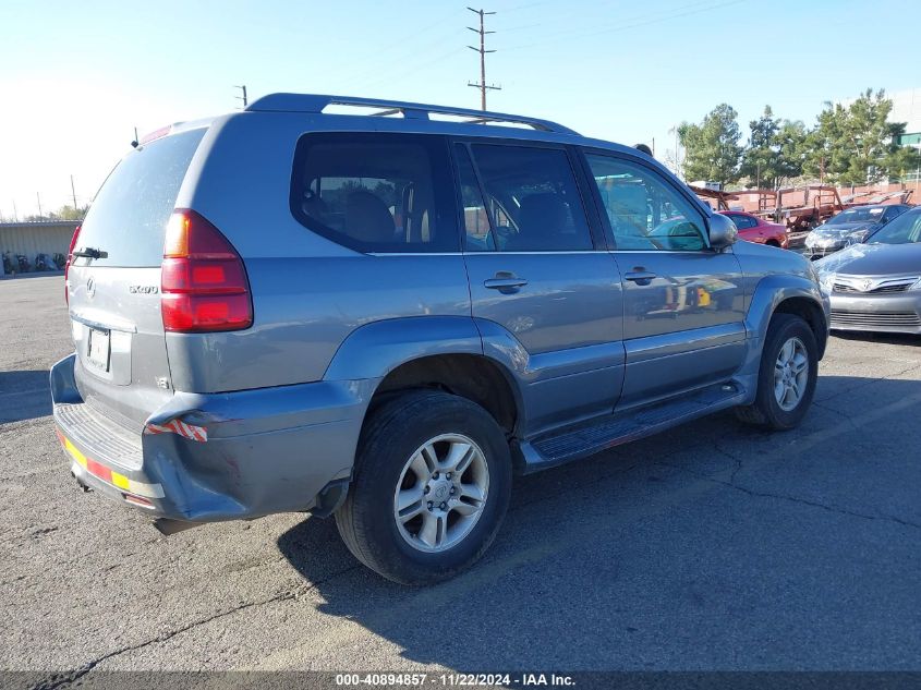 2003 Lexus Gx 470 VIN: JTJBT20X830004906 Lot: 40894857