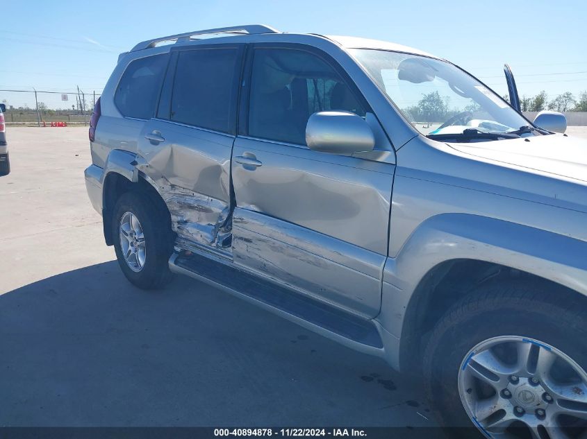 2003 Lexus Gx 470 VIN: JTJBT20X730016495 Lot: 40894878