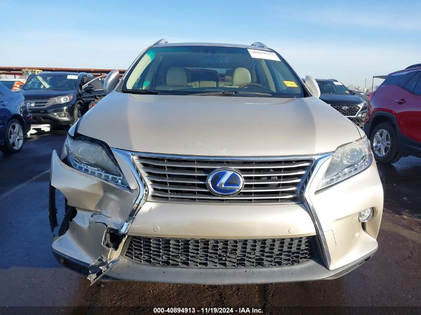 VIN JTJBC1BA7E2067389 2014 Lexus RX, 450H no.12