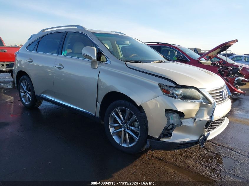 VIN JTJBC1BA7E2067389 2014 Lexus RX, 450H no.1