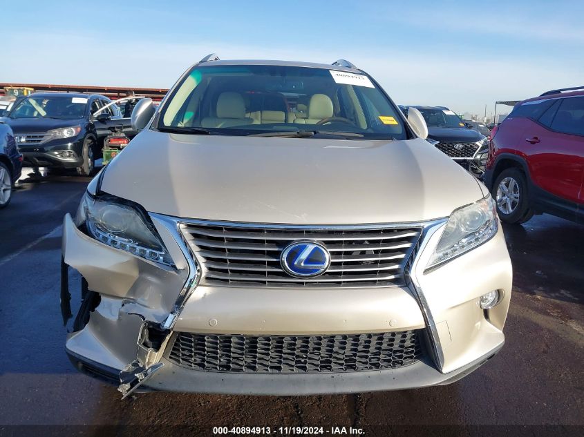 VIN JTJBC1BA7E2067389 2014 Lexus RX, 450H no.6