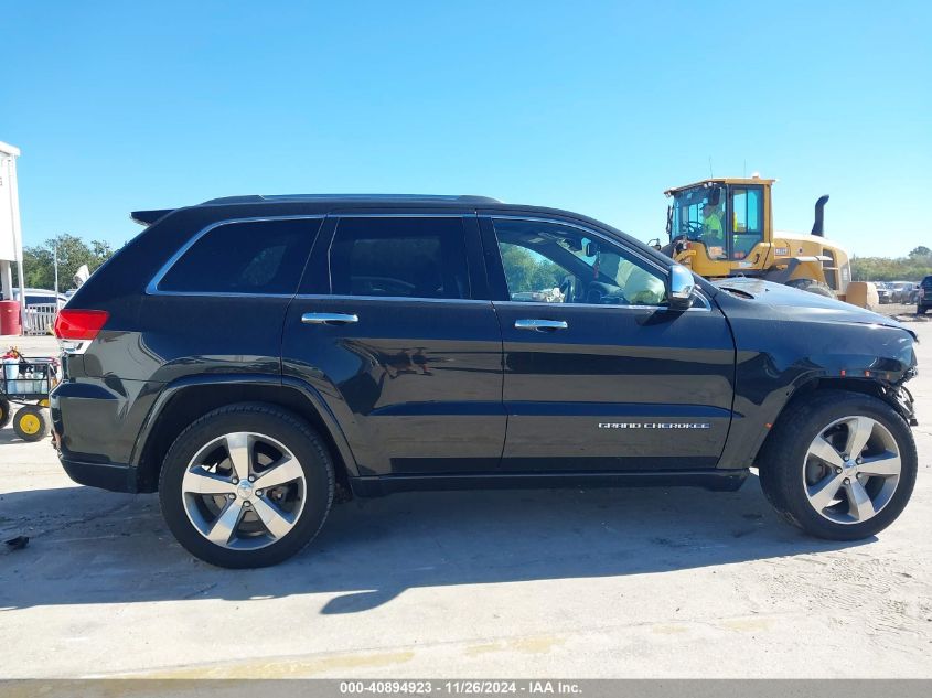 2014 Jeep Grand Cherokee Overland VIN: 1C4RJFCT3EC178102 Lot: 40894923