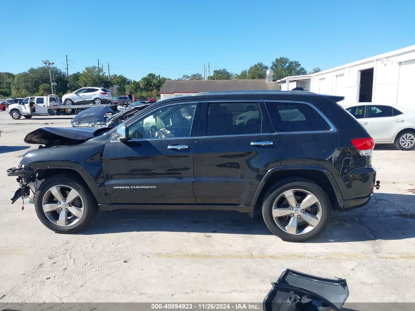 2014 Jeep Grand Cherokee Overland VIN: 1C4RJFCT3EC178102 Lot: 40894923