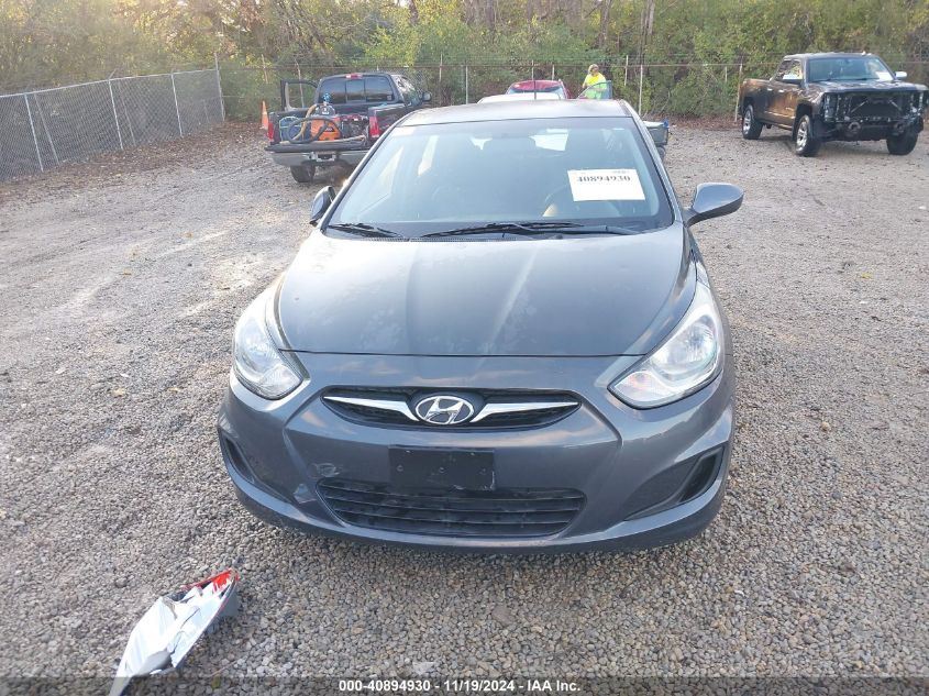 2012 Hyundai Accent Gs VIN: KMHCT5AE9CU016167 Lot: 40894930