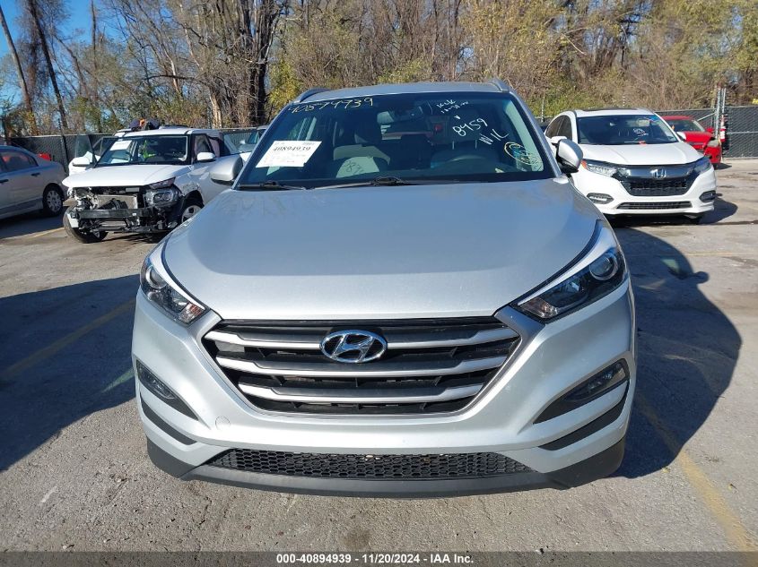 2017 Hyundai Tucson Se VIN: KM8J33A41HU328459 Lot: 40894939