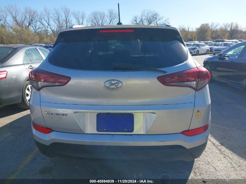 2017 Hyundai Tucson Se VIN: KM8J33A41HU328459 Lot: 40894939