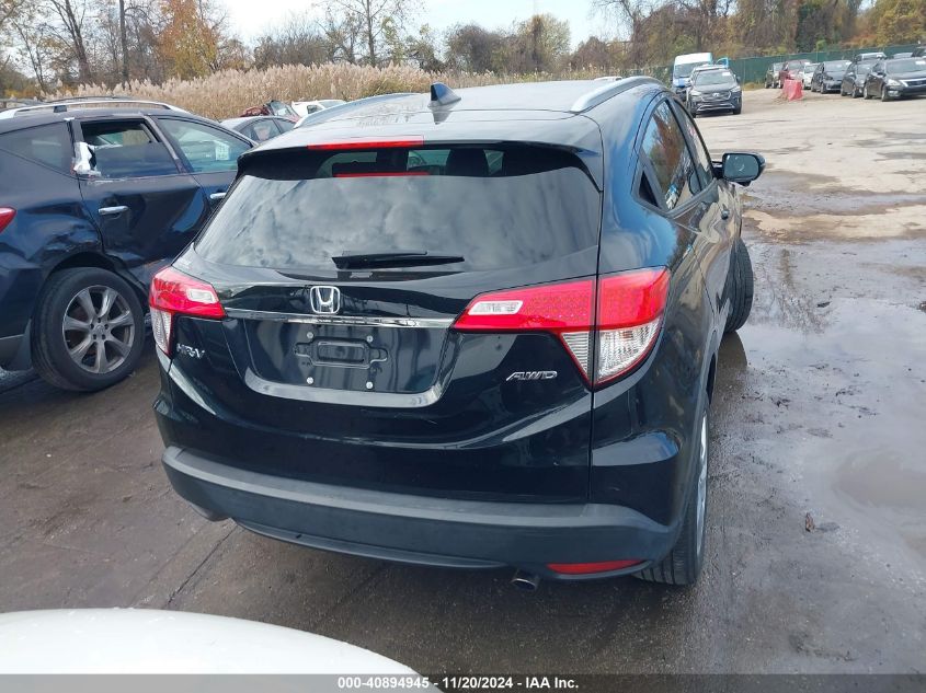 2019 Honda Hr-V Ex-L VIN: 3CZRU6H71KM720174 Lot: 40894945