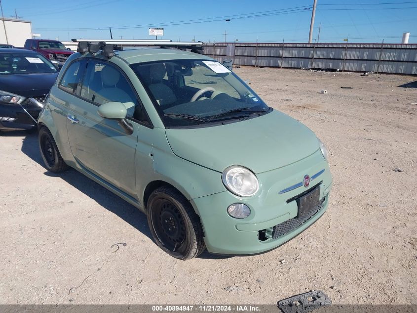 VIN 3C3CFFAR2FT647964 2015 Fiat 500, Pop no.1