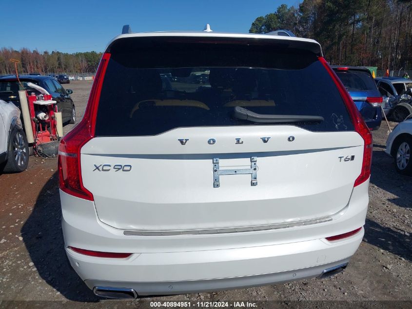 2019 Volvo Xc90 T6 Momentum VIN: YV4A22PK3K1489487 Lot: 40894951