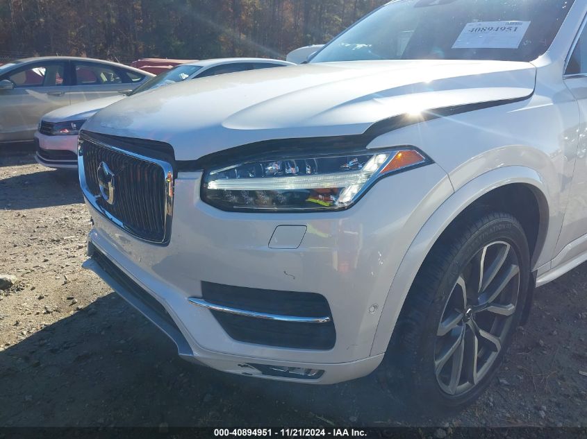 2019 Volvo Xc90 T6 Momentum VIN: YV4A22PK3K1489487 Lot: 40894951