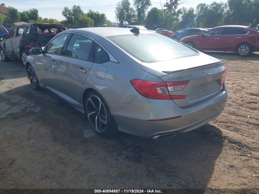 VIN 1HGCV1F49MA117009 2021 HONDA ACCORD SPORT SPECIAL EDITION