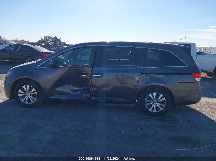 2015 Honda Odyssey Ex-L VIN: 5FNRL5H63FB131339 Lot: 40894968