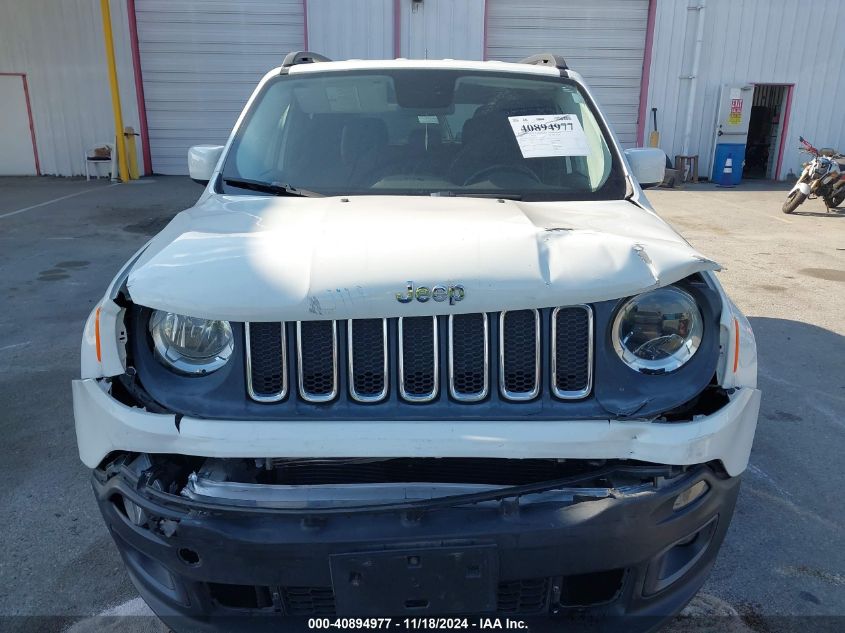 2016 Jeep Renegade Latitude VIN: ZACCJABT2GPC54353 Lot: 40894977