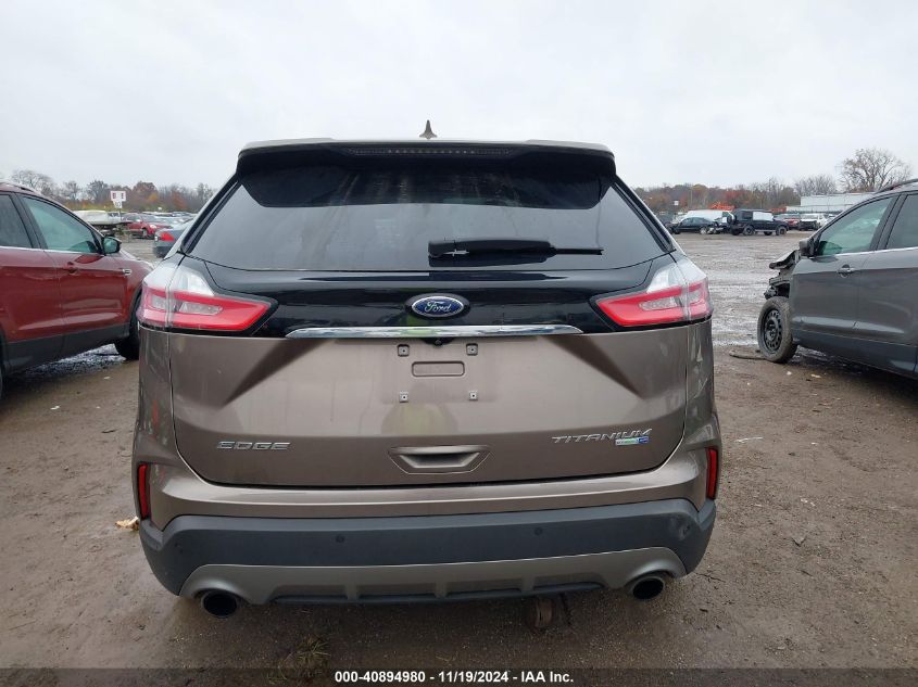 2019 Ford Edge Titanium VIN: 2FMPK4K92KBB89100 Lot: 40894980