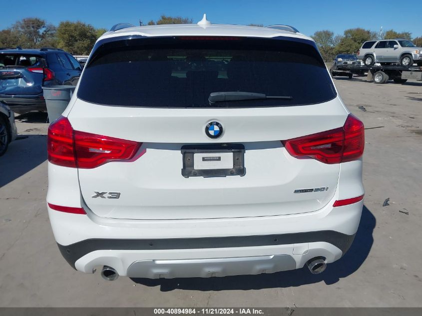 2019 BMW X3 SDRIVE30I - 5UXTR7C55KLR53841