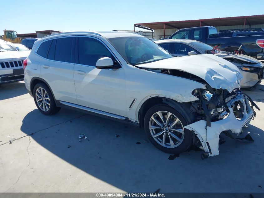 2019 BMW X3 Sdrive30I VIN: 5UXTR7C55KLR53841 Lot: 40894984