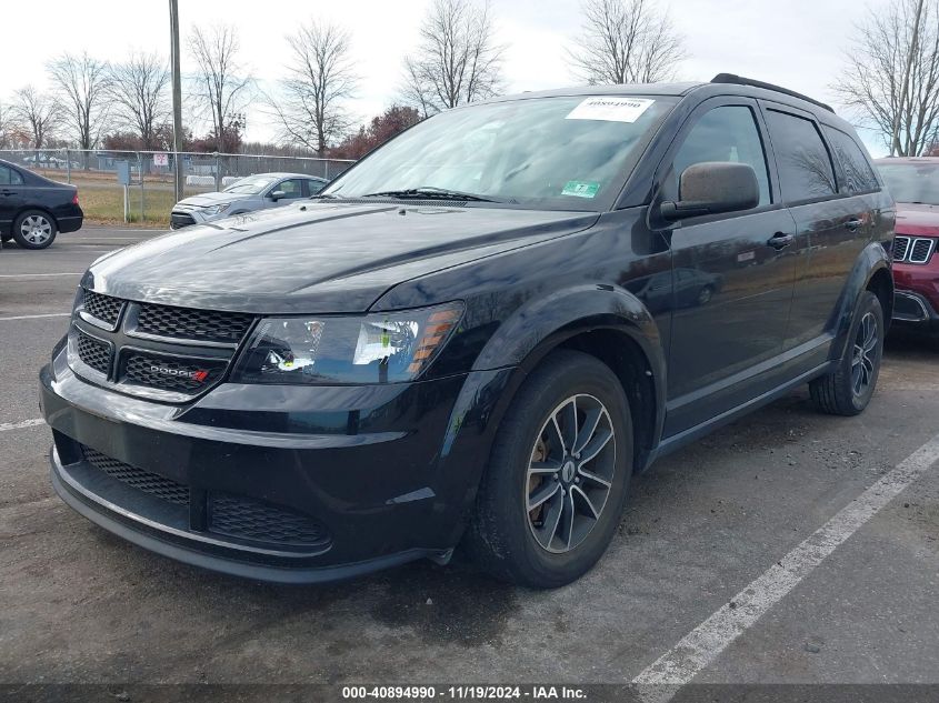 VIN 3C4PDCAB3JT517656 2018 Dodge Journey, SE no.2