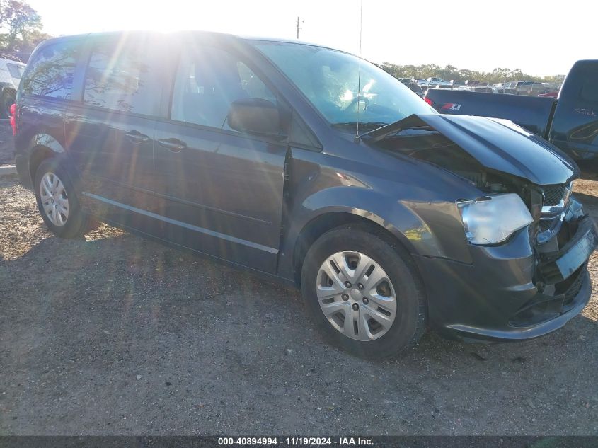 VIN 2C4RDGBG2HR694769 2017 Dodge Grand Caravan, SE no.1