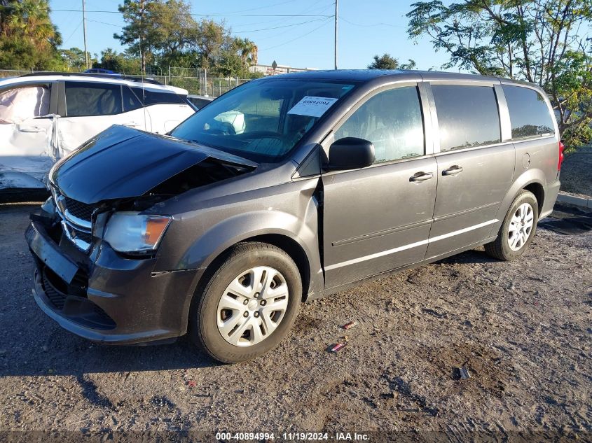 VIN 2C4RDGBG2HR694769 2017 Dodge Grand Caravan, SE no.2