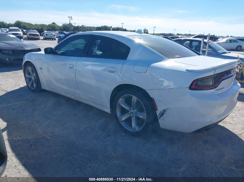 2017 Dodge Charger R/T Rwd VIN: 2C3CDXCT1HH562355 Lot: 40895030